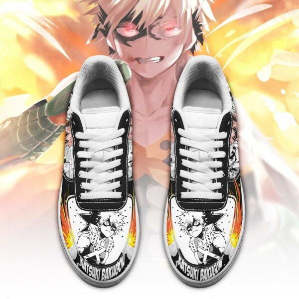 Katsuki Bakugou Sneakers Custom My Hero Academia Anime Shoes Fan Gift PT05 2