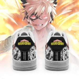 Katsuki Bakugou Sneakers Custom My Hero Academia Anime Shoes Fan Gift PT05 5