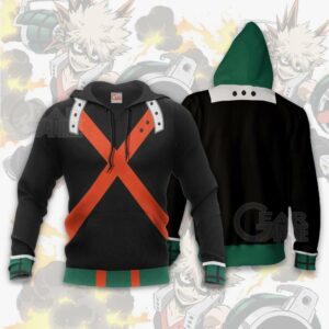 Katsuki Bakugou Shirt Costume My Hero Academia Anime Hoodie Sweater 10