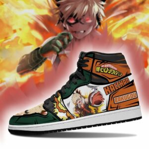 Katsuki Bakugo Sneakers Kacchan Custom My Hero Academia Anime Shoes MN05 5