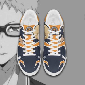 Kei Tsukishima Skate Shoes Custom Haikyuu Anime Shoes 7