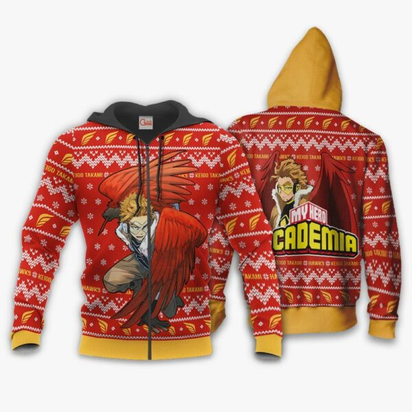 Keigo Takami Hawks Ugly Christmas Sweater My Hero Academia Xmas VA10 2