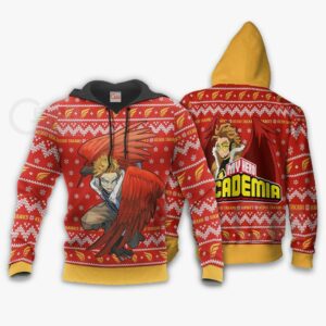 Keigo Takami Hawks Ugly Christmas Sweater My Hero Academia Xmas VA10 7