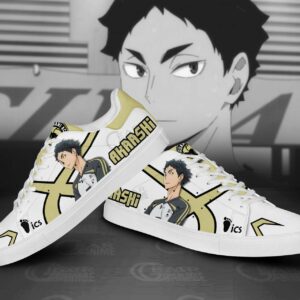 Keiji Akaashi Skate Shoes Custom Haikyuu Anime Shoes 6