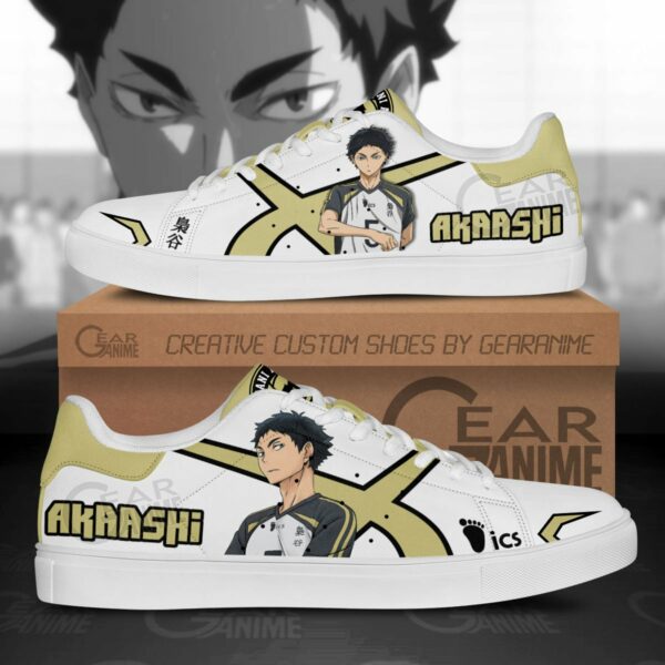 Keiji Akaashi Skate Shoes Custom Haikyuu Anime Shoes 1