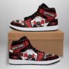 Ken Kaneki Sneakers Tokyo Ghoul Anime High Top Shoes Custom 6