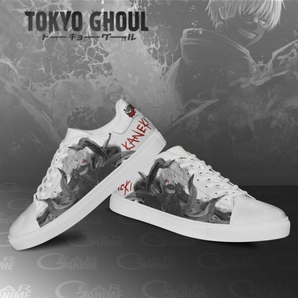 Ken Kaneki Skate Shoes Tokyo Ghoul Custom Anime Shoes PN11 3