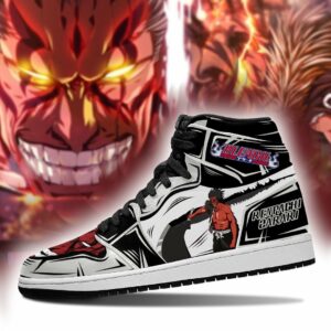 Kenpachi Sneakers Bankai Bleach Anime Shoes Fan Gift Idea MN05 5