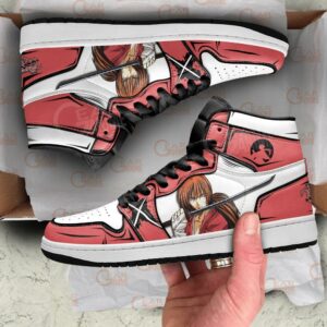 Kenshin Himura Sneakers Custom Anime Rurouni Kenshin Shoes 7