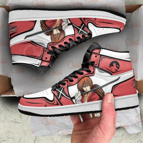 Kenshin Himura Sneakers Custom Anime Rurouni Kenshin Shoes 4