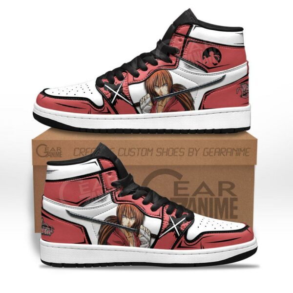 Kenshin Himura Sneakers Custom Anime Rurouni Kenshin Shoes 1