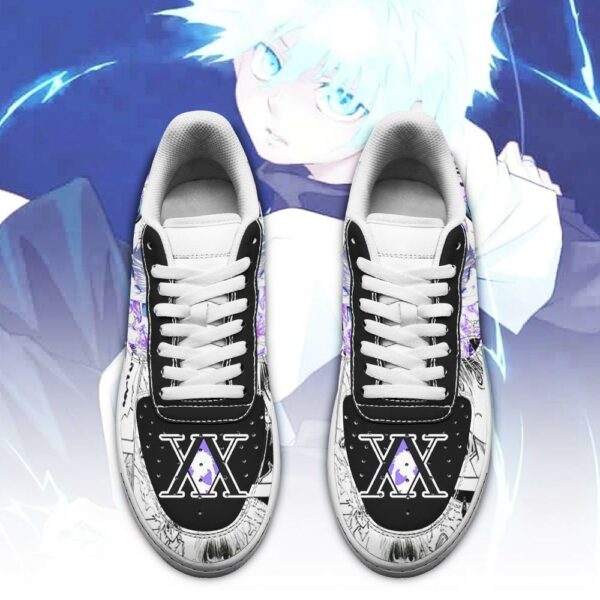 Killua Sneakers Custom Hunter X Hunter Anime Shoes Fan PT05 2