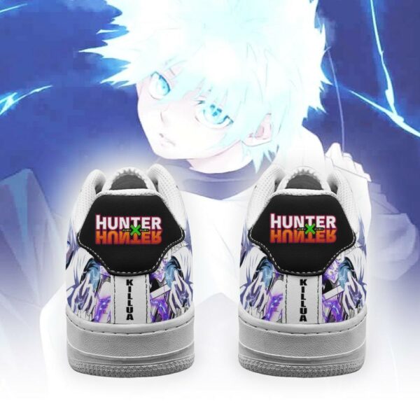 Killua Sneakers Custom Hunter X Hunter Anime Shoes Fan PT05 3