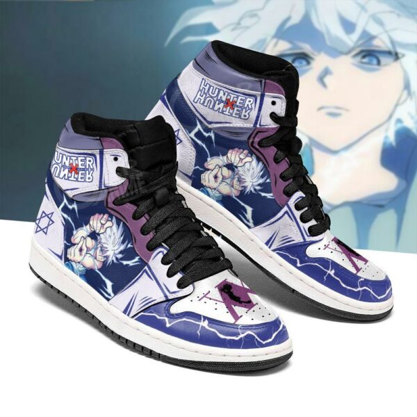 Killua Hunter X Hunter Sneakers Godspeed HxH Anime Shoes 2