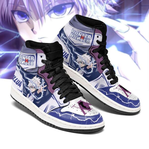 Killua Hunter X Hunter Sneakers Lightning HxH Anime Shoes 2