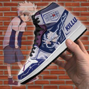 Killua Hunter X Hunter Sneakers Lightning HxH Anime Shoes 7