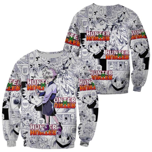 Killua Hunter X Hunter Shirt Sweater HxH Anime Hoodie Manga Jacket 2