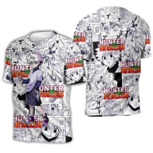 Killua Hunter X Hunter Shirt Sweater HxH Anime Hoodie Manga Jacket 10