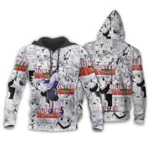 Killua Hunter X Hunter Shirt Sweater HxH Anime Hoodie Manga Jacket 11