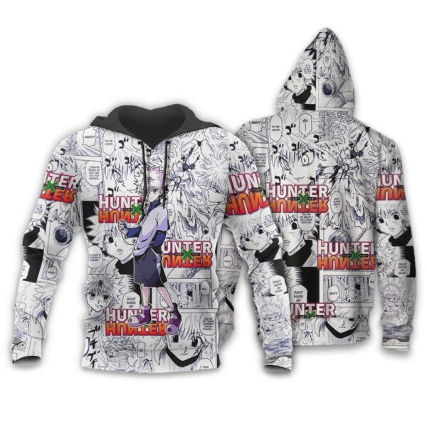 Killua Hunter X Hunter Shirt Sweater HxH Anime Hoodie Manga Jacket 4