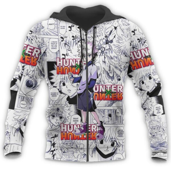 Killua Hunter X Hunter Shirt Sweater HxH Anime Hoodie Manga Jacket 8