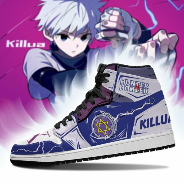 Killua Shoes Hunter X Hunter Sneakers YoYo HxH Anime Shoes 3