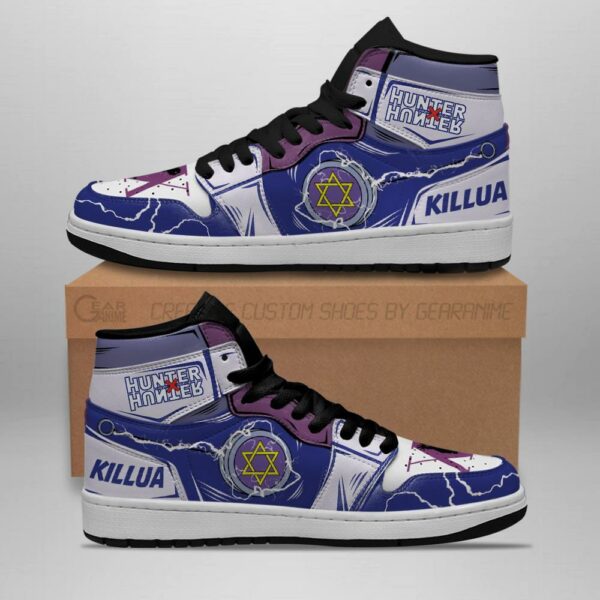 Killua Shoes Hunter X Hunter Sneakers YoYo HxH Anime Shoes 1