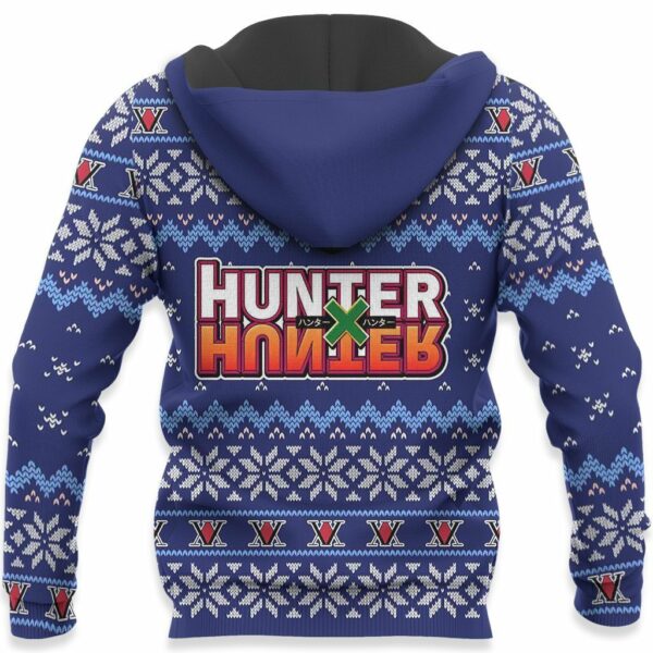 Killua Ugly Christmas Sweater Hunter X Hunter Anime Xmas Gift Custom Clothes 6