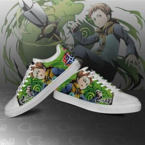 King Skate Shoes The Seven Deadly Sins Anime Custom Sneakers PN10 6