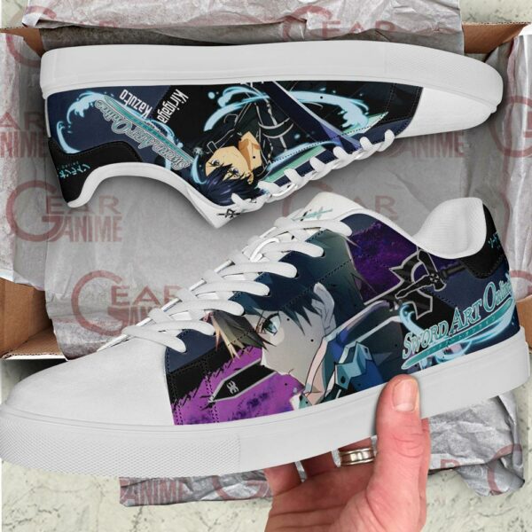 Kazuto Kirigaya Skate Shoes Kirito Sword Art Online Anime Shoes PN10 3