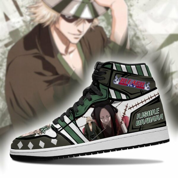 Kisuke Urahara Sneakers Bankai Bleach Anime Shoes Fan Gift Idea MN05 3