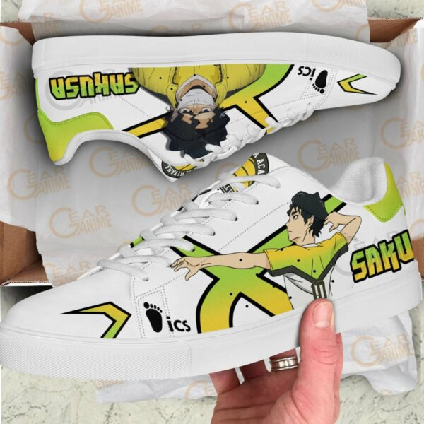 Kiyoomi Sakusa Skate Shoes Custom Haikyuu Anime Shoes 2