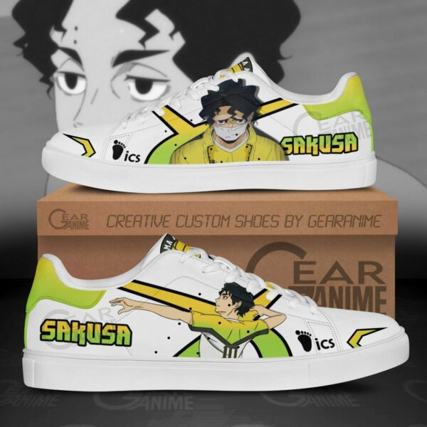 Kiyoomi Sakusa Skate Shoes Custom Haikyuu Anime Shoes 1