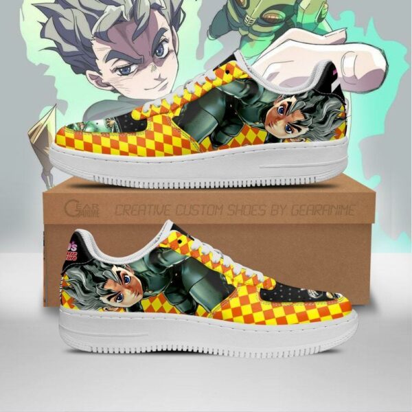 Koichi Hirose Sneakers JoJo Anime Shoes Fan Gift Idea PT06 1