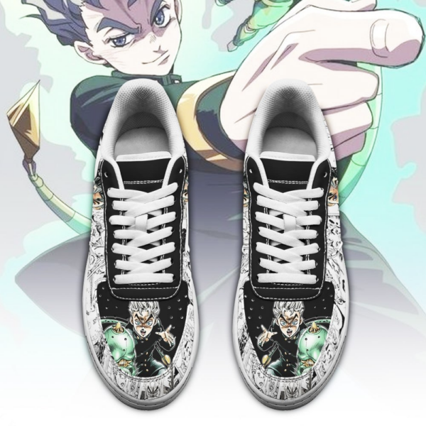 Koichi Hirose Sneakers Manga Style JoJo's Anime Shoes Fan Gift Idea PT06 2