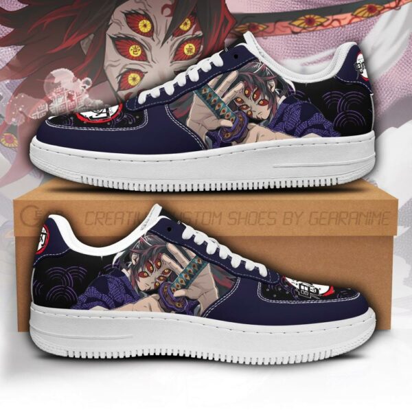 Kokushibou Sneakers Custom Demon Slayer Anime Shoes Fan PT05 1