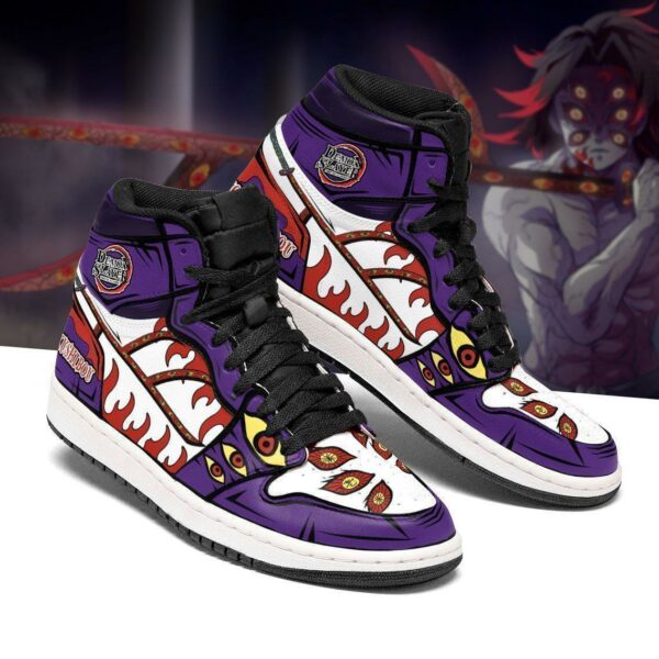 Kokushibou Sneakers Costume Demon Slayer Anime Shoes MN04 2