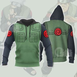 Konoha Jounins Uniform Costume Shirt Leaf Village Naruto Anime 11