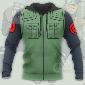 Konoha Jounins Uniform Costume Shirt Leaf Village Naruto Anime 15