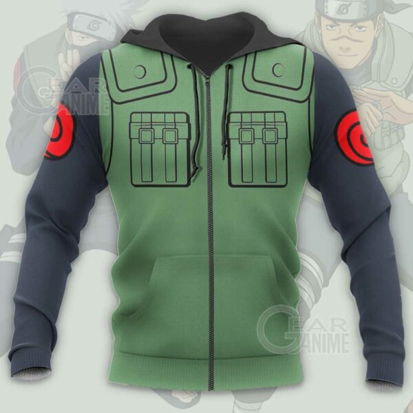 Konoha Jounins Uniform Costume Shirt Leaf Village Naruto Anime 8