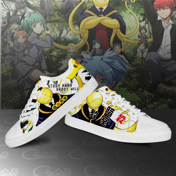 Koro Sensei Skate Sneakers Assassination Classroom Anime Shoes PN10 2