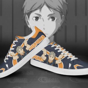 Koshi Sugawara Skate Shoes Custom Haikyuu Anime Shoes 5