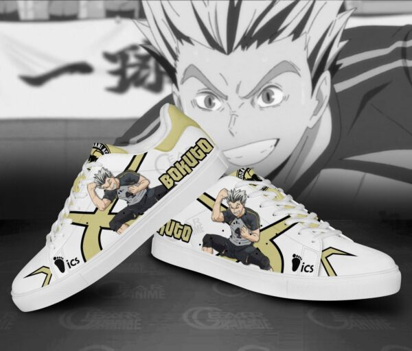 Kotaro Bokuto Skate Shoes Custom Haikyuu Anime Shoes 3