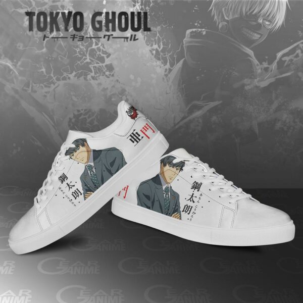 Koutarou Amon Skate Shoes Tokyo Ghoul Custom Anime Shoes PN11 3