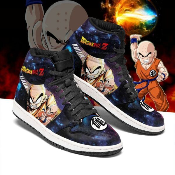 Krillin Sneakers Galaxy Dragon Ball Z Anime Shoes Fan PT04 2