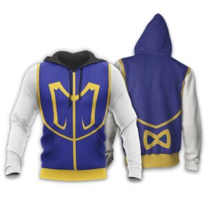 Kurapika Hunter X Hunter Uniform Shirt HxH Anime Hoodie Jacket 11