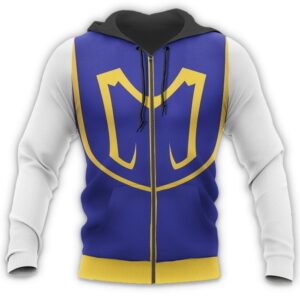 Kurapika Hunter X Hunter Uniform Shirt HxH Anime Hoodie Jacket 15