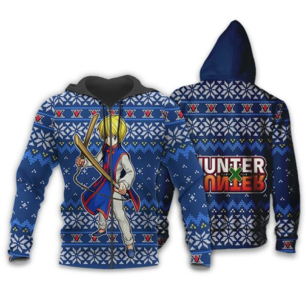 Kurapika Ugly Christmas Sweater Hunter X Hunter Anime Xmas Gift Custom Clothes 2