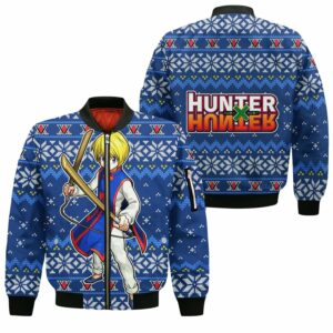 Kurapika Ugly Christmas Sweater Hunter X Hunter Anime Xmas Gift Custom Clothes 10