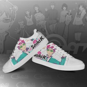 Kusuo Saiki Skate Shoes The Disastrous Life of Saiki K Anime Shoes PN11 6